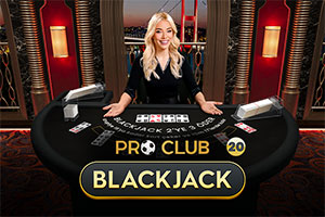 Pro Club Blackjack canlı casino oyunu